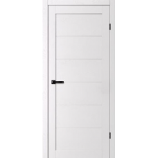 Дверь межкомнатная Сибирь Профиль Аура 210 Сноу, глухое полотно